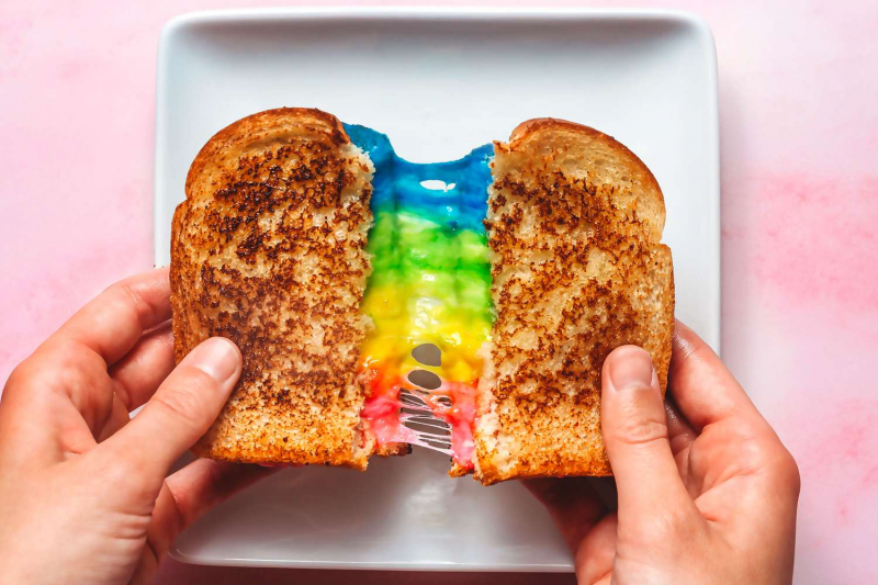 22 Rainbow-Colored Foods and Drinks