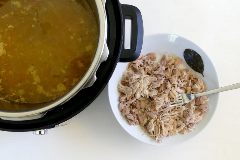 Instant Pot Chicken Noodle Soup Recipe