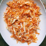 Carrot, Cabbage, and Kohlrabi Slaw With Miso Dressing Recipe