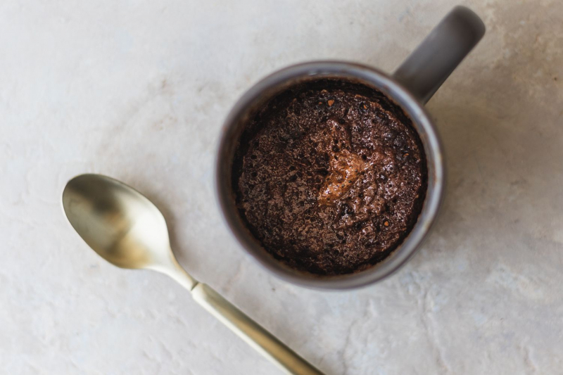Gluten-Free Chocolate Mug Cake with Almond Flour